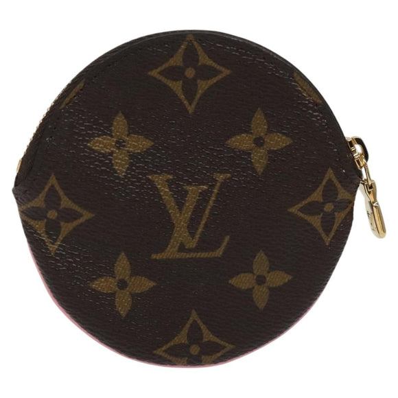 LOUIS VUITTON Monogram Vivienne Porte Monnaie Round Geldbörse M69757 LV Auth MY089AM