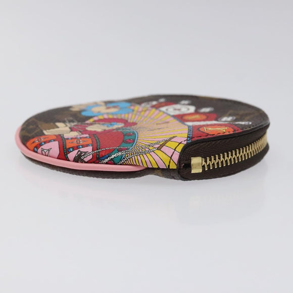 LOUIS VUITTON Monogram Vivienne Porte Monnaie Round Purse M69757 LV Auth MY089A