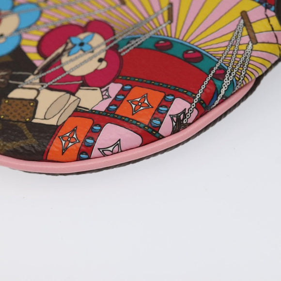 LOUIS VUITTON Monogram Vivienne Porte Monnaie Round Purse M69757 LV Auth MY089A