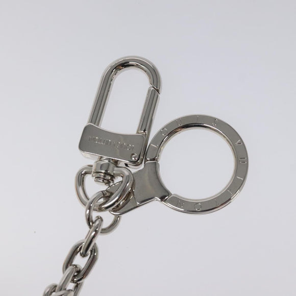 LOUIS VUITTON Porte Clesprinted initials LV Key Holder Blue M67148 LV Auth MY096