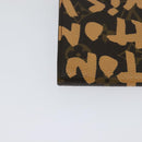 LOUIS VUITTON Monogram Graffiti Porte Monnaie Credit Wallet M92190 Auth MY097AV-15