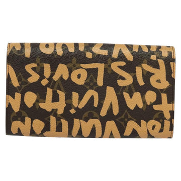 LOUIS VUITTON Monogram Graffiti Porte Monnaie Credit Wallet M92190 Auth MY097AV - 0