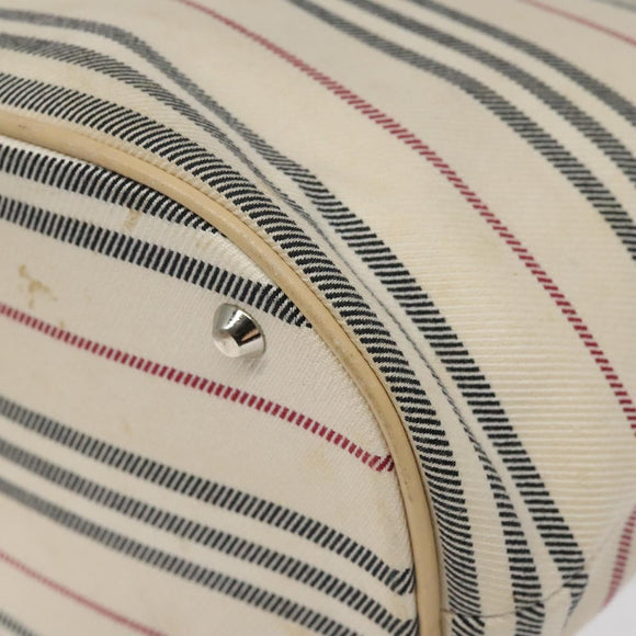 BURBERRY Nova Check Tote Bag Canvas Beige Auth MY107