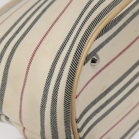 BURBERRY Nova Check Tote Bag Canvas Beige Auth MY107