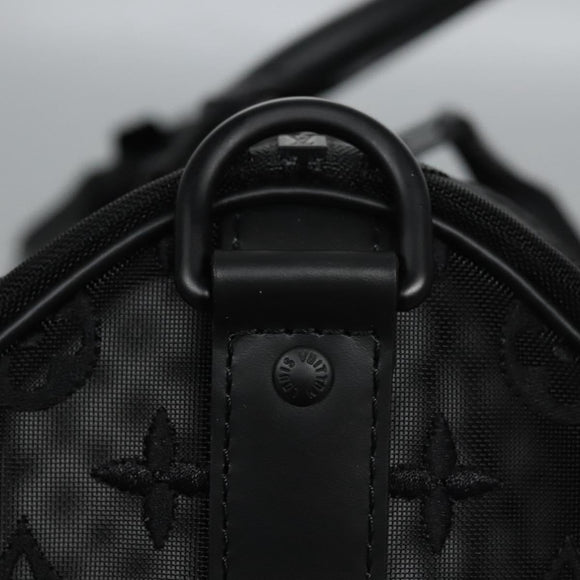 LOUIS VUITTON Monogram See Through Keepall Bandouliere 50 M53971 LV Auth my116SAM