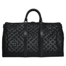 LOUIS VUITTON Monogram See Through Keepall Bandouliere 50 M53971 LV Auth my116SAM-2