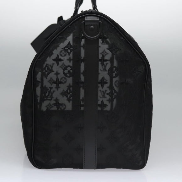 LOUIS VUITTON Monogram See Through Keepall Bandouliere 50 M53971 LV Auth my116SAM