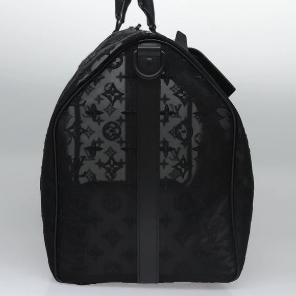 LOUIS VUITTON Monogram See Through Keepall Bandouliere 50 M53971 LV Auth my116SAM