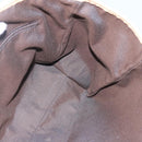 GUCCI GG Supreme Tote Bag PVC Outlet White Gold 264216 Auth MY141-17