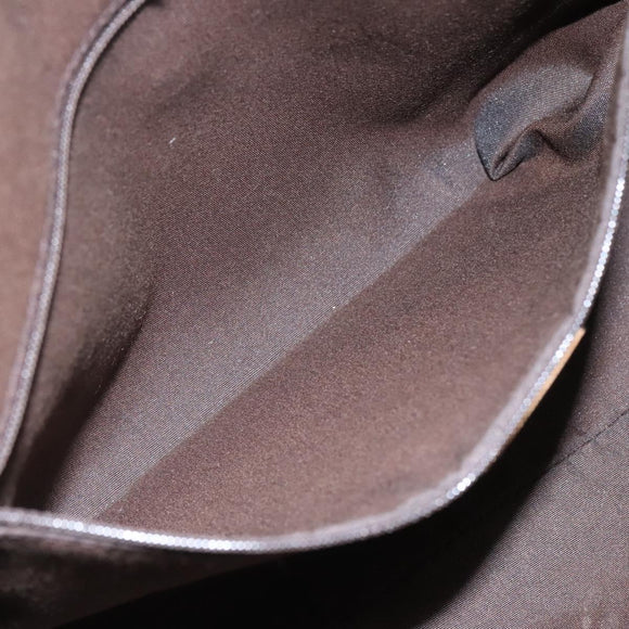 GUCCI GG Supreme Tote Bag PVC Outlet White Gold 264216 Auth MY141