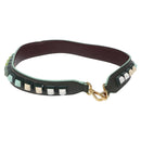 FENDI Schulterriemen Leder Grün Gold Orig. MY143V-1