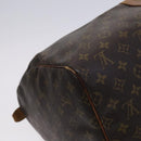 LOUIS VUITTON Monogram Keepall 55 Boston Bag M41424 LV Auth MY147-17