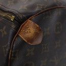 LOUIS VUITTON Monogram Keepall 55 Boston Bag M41424 LV Auth MY147-18