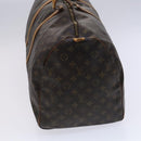 LOUIS VUITTON Monogram Keepall 55 Boston Bag M41424 LV Auth MY147-3