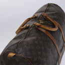 LOUIS VUITTON Monogram Keepall 55 Boston Bag M41424 LV Auth MY147-6