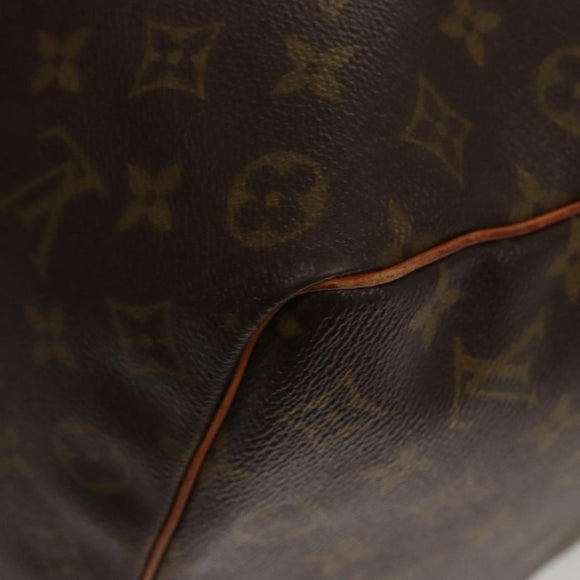 LOUIS VUITTON Monogram Keepall 45 Boston Bag M41428 LV Auth MY148