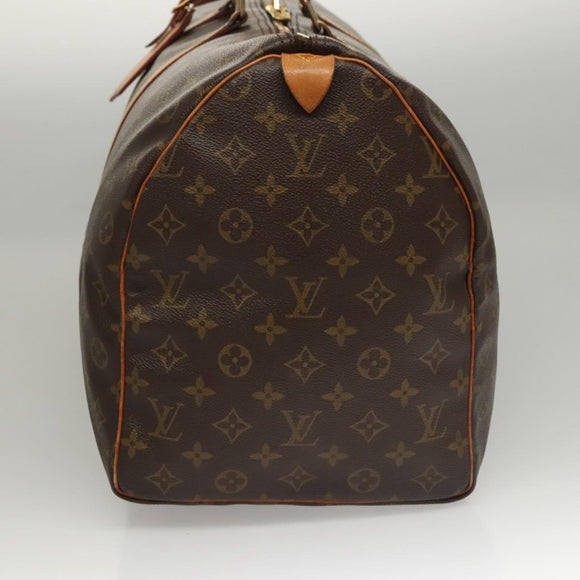 LOUIS VUITTON Monogram Keepall 45 Boston Bag M41428 LV Auth MY148