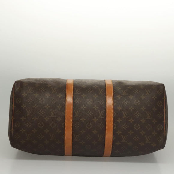 LOUIS VUITTON Monogram Keepall 45 Boston Bag M41428 LV Auth MY148