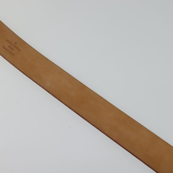 LOUIS VUITTON Monogram Multicolor Ceinture Carre Belt White M9270U LV Auth MY153