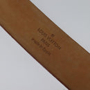 LOUIS VUITTON Monogram Multicolore Ceinture Carre Gürtel Weiß M9270U LV Auth MY153-21