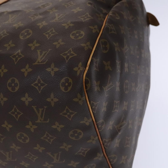LOUIS VUITTON Monogram Keepall 60 Boston Bag M41422 LV Auth MY160