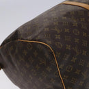 LOUIS VUITTON Monogram Keepall 60 Boston Bag M41422 LV Auth MY160-14