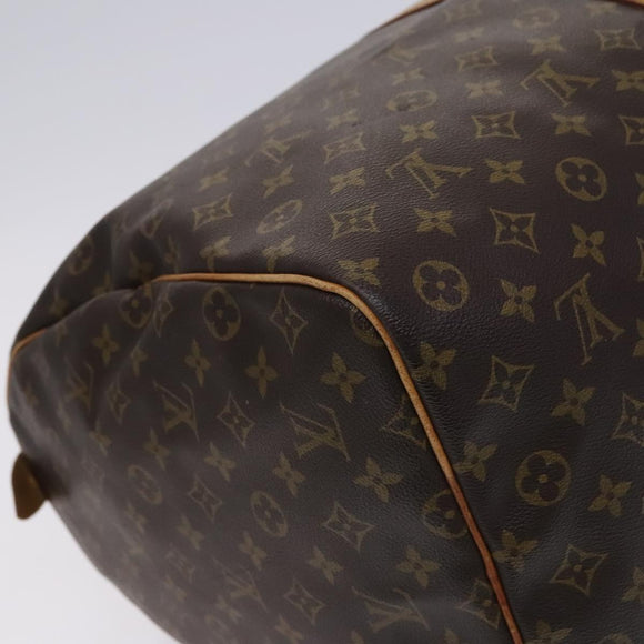 LOUIS VUITTON Monogram Keepall 60 Boston Bag M41422 LV Auth MY160