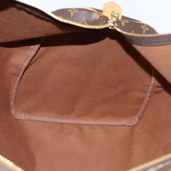 LOUIS VUITTON Monogram Keepall 60 Boston Bag M41422 LV Auth MY160