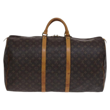 LOUIS VUITTON Monogram Keepall 60 Boston Bag M41422 LV Auth MY160 - 0