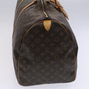LOUIS VUITTON Monogram Keepall 60 Boston Bag M41422 LV Auth MY160-4