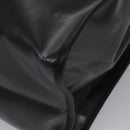 FENDI Tote Bag Coated Canvas 2way Black Silver Auth MY167V-14