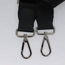 FENDI Tote Bag Coated Canvas 2way Black Silver Auth MY167V-23