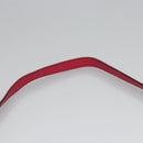 Salvatore Ferragamo Gancini Shoulder Bag Safiano leather Pink Silver Auth MY169V-8