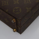 LOUIS VUITTON Monogram Attache case Hand Bag LV Auth MY174A-10