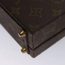 LOUIS VUITTON Monogram Attache case Hand Bag LV Auth MY174A-16
