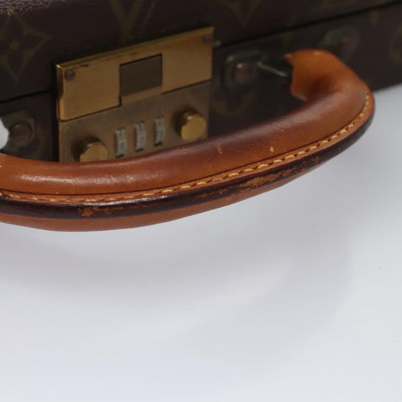 LOUIS VUITTON Monogram Attache case Hand Bag LV Auth MY174A