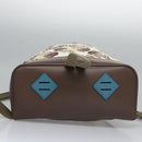 GUCCI GUCCI x THE NORTH FACE Backpack Nylon Cream 650288 Auth MY182V-5