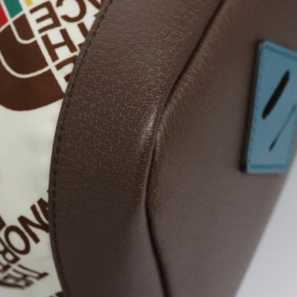 GUCCI GUCCI x THE NORTH FACE Backpack Nylon Cream 650288 Auth MY182V