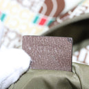 GUCCI GUCCI x THE NORTH FACE Backpack Nylon Cream 650288 Auth MY182V-11