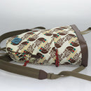 GUCCI GUCCI x THE NORTH FACE Backpack Nylon Cream 650288 Auth MY182V-4