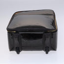 LOUIS VUITTON Monogram Vernis Pegas 45 Suitcase Amarante M91277 LV Auth MY187-5