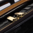 LOUIS VUITTON Monogram Vernis Pegas 45 Suitcase Amarante M91277 LV Auth MY187-20