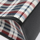 GUCCI Tote Bag Canvas Leather White Black Silver 659983 Auth MY189A-13