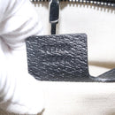 GUCCI Tote Bag Canvas Leather White Black Silver 659983 Auth MY189A-20