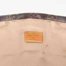 LOUIS VUITTON Monogram Sac Plat Hand Bag M51140 LV Auth MY201-16