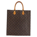 LOUIS VUITTON Monogram Sac Plat Hand Bag M51140 LV Auth MY201-2