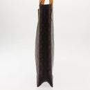 LOUIS VUITTON Monogram Sac Plat Hand Bag M51140 LV Auth MY201-5