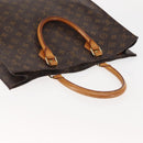 LOUIS VUITTON Monogram Sac Plat Hand Bag M51140 LV Auth MY201-7
