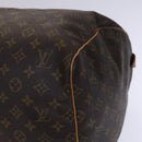 LOUIS VUITTON Monogram Keepall 55 Boston Bag M41424 LV Auth MY203-9