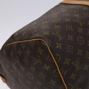 LOUIS VUITTON Monogram Keepall 55 Boston Bag M41424 LV Auth MY203-14